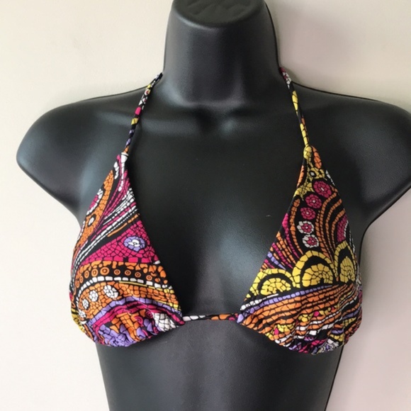 BohemianTribal Print Triangle Bikini Swimsuit - Picture 3 of 10